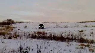 Стоковая витара в овраге Боголюбово