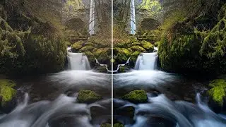 Editing With The Lightroom Radial Filter From David Cobb's Columbia Gorge Workshop