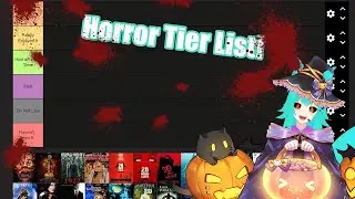 I'm Ranking So Many Horror Movies! | Horror Movie Tier List