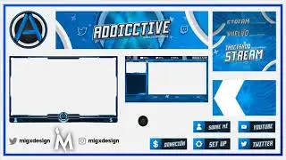 Animated Stream Pack Design / Diseño de Stream Pack con Animación