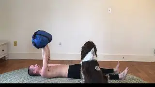 Sandbag Bench Press (75lbs)