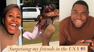 SURPRISING MY FRIENDS IN AMERICA