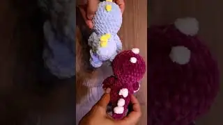 Просто и понятно. Мини дракончик крючком. МК 