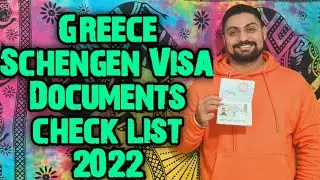 How to Apply Greece Schengen Tourist visa - Schengen visa Documents check list - Schengen visa Open