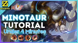 4-Minute Minotaur Tutorial in Roam || (MLBB S35) 2025
