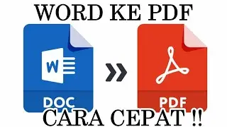 CARA MERUBAH / COMPRESS FILE PDF KE WORD 2020