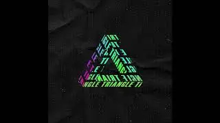 Triangle. Kinetic Typography. Adobe After Effets