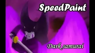 SpeedPaint: Dark samurai