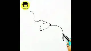 Easy Way To Draw Elephant | Drawing Of Elephant 