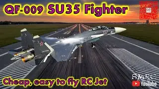 Master the Skies with the QF009 Brushless SU 35 Fighter Jet RC Plane