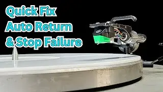 Fix Your Turntable in Minutes: Auto-Return and Stop Failures