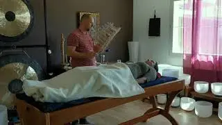 Quartzophone mit Kristallklangschalen in C und G