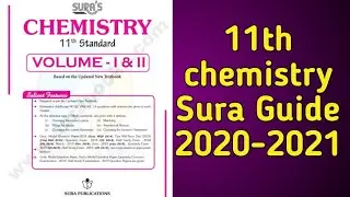 11th Chemistry Sura Guide 2020-2021