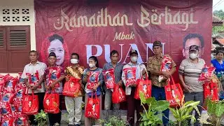 Pembagian Beras Puan Maharani di Bulan Ramadhan 2022