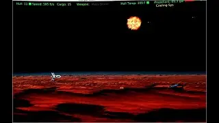 Drow Space Shooter Video Game - Mars Test 1