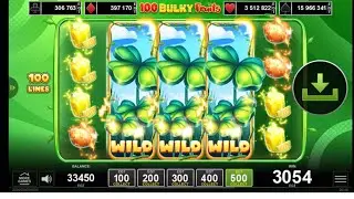 100 Bulky  Fruits - Egt new Game