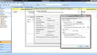 Outlook 2007 İngilizce Arayüzde POP3 Hesap Kurulumu