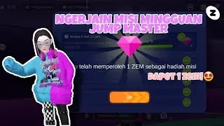 DAPET 1 ZEM! NGERJAIN MISI MINGGUAN JUMP MASTER😆SUSAH GAK YAA🤔|ZEPETO INDONESIA