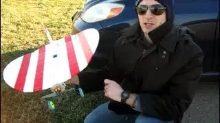 This is What a NutBall Can do! - 60mph windy flight with backflips, rolls & crazy flying