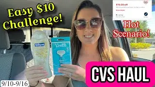 CVS Haul - Easy $10 Challenge! Beginner Coupon Deals 9/10-16/23