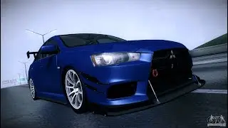 ЗАТЮНИНГОВАЛ MITSUBISHI EVOLUTION X  - CCDPLANET#1