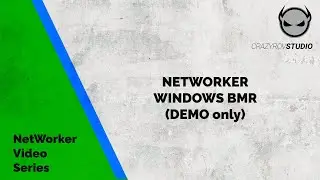 Windows BMR using NetWorker - Demo only