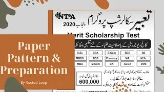 Tabeer Scholarship Test Preparation