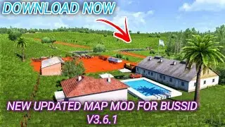 🤩😎UPDATE V3.7 UPDATED MAP MOD FOR BUSSID V3.7 | GARDEN MAP MOD FOR BUSSID | 