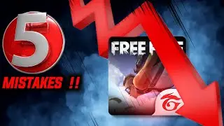 TOP 5 BIGGEST MISTAKE BY GARENA FREE FIRE 😔 #freefire
