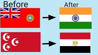 Flag of country before independence ||Part 1