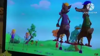 Goldie and Bear Episode: Suddenly Spots when only Big Bad Wolf is on screen