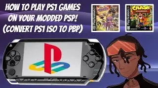 How To Play PS1 Games On Your Modded PSP! 🎮 (Convert PS1 ISO TO PBP) 