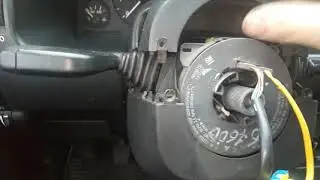 Ignition switch, contact group, steering wheel, removal installation opel zafira A