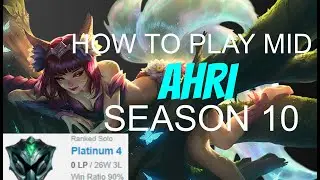 HOW TO CARRY WITH AHRI IN S10 (YASUO MATCHUP) DIAMOND +