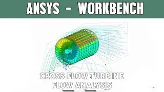 CFD simulation of a cross flow turbine