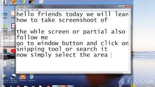 HOW TO TAKE SCREENSHOOT IN PCS AND LAPTOP SCREENSHOOT KAISE LE SCREEN KA .