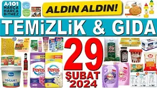 A101 KAHVALTILIK GIDA RAMAZAN TATLILARI & HURMA | A101 TEMİZLİK GIDA KATALOĞU | 29 ŞUBAT 2024 A101