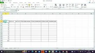 CARA MERATAKAN TENGAH SEBUAH KALIMAT DI EXCEL