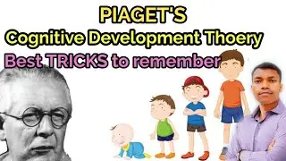 EASY TRICKS || Piaget || Cognitive Development Thoery || Education by DB Sir ||