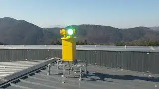 Enhancing Heliport Safety with Rotating Beacons