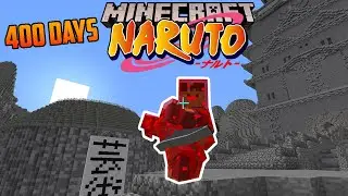 I Survived 400 Days in Naruto Anime Mod... I Became a Jinchuriki AND got Mangekyo! Modded Minecraft