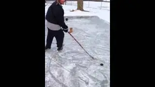 Puddle hockey