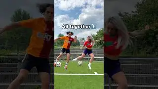 LEARN A SKILL W/ GIRL⚽️👱🏼‍♀️