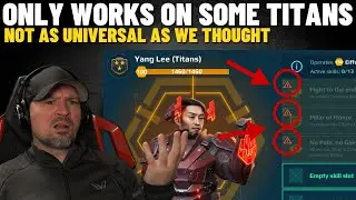 War Robots Yang Lee Does Not Work on All Titans - Only Some