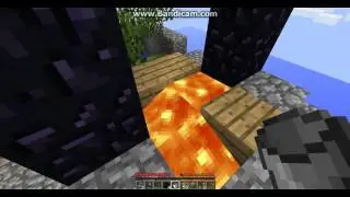 Прохождение карты Skyblock №2 Строю ад