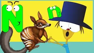 Harfleri Öğreniyorum - N Harfi - Alfabeyi Öğreniyorum - Eğitici Çizgi Film Bebek Şarkıları