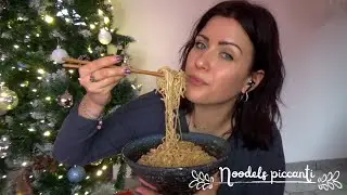 ASMR ITA: Muckbang noodels piccanti -Denny Relax ASMR