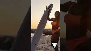 Divine Feminine Rises Through Surfing 