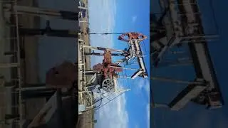 Работа нефтяной скважины