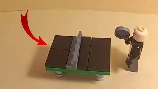 МИНИ ПИНГ ПОНГ ИЗ ЛЕГО - LEGO Ping Pong Table (Tutorial) #Shorts